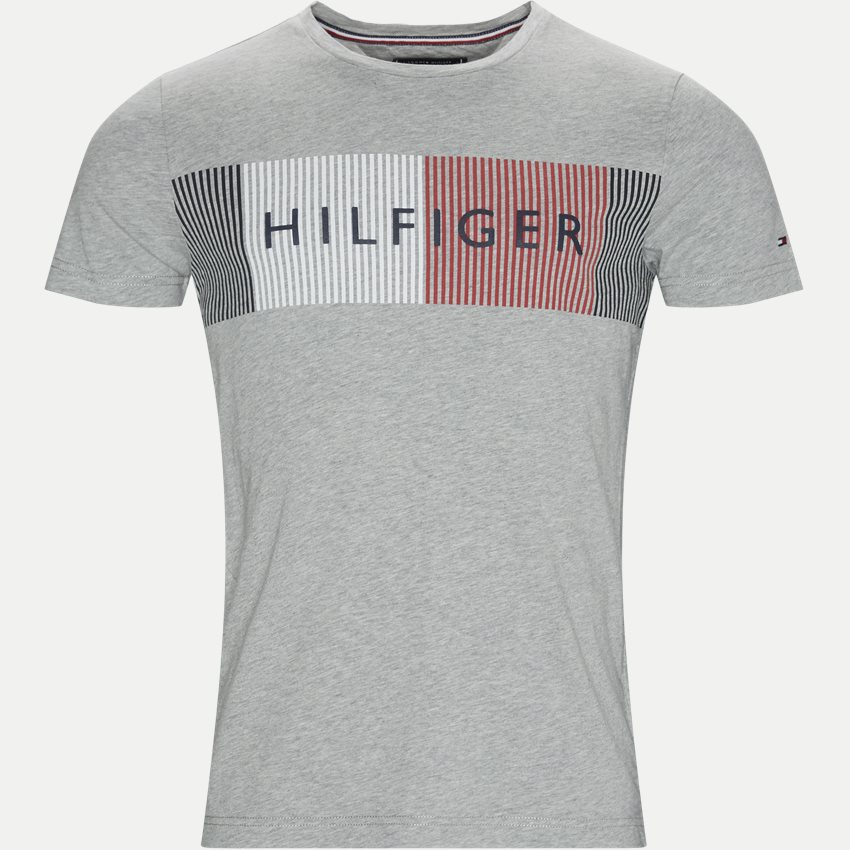 Tommy Hilfiger T-shirts CORP MERGE TEE GRÅ