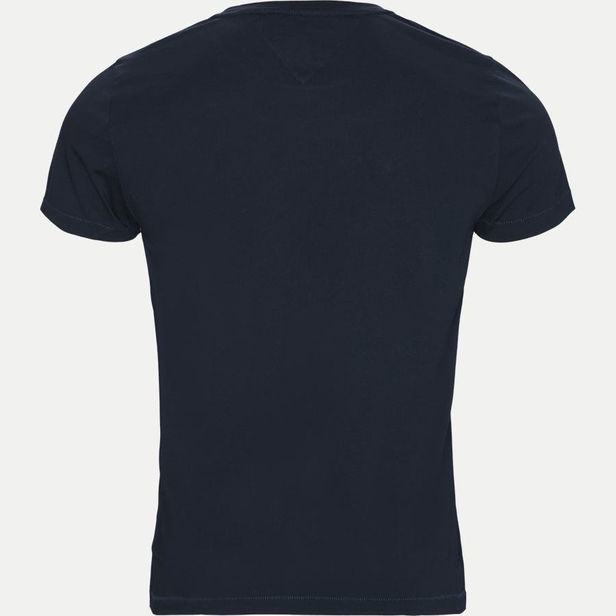 HILFIGER APPLIQUE TEE - Hilfiger Applique Tee - T-shirts - Regular - NAVY - 2
