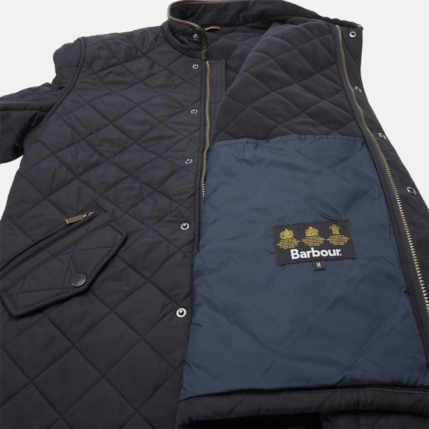 Barbour Jackets POWELL. NAVY