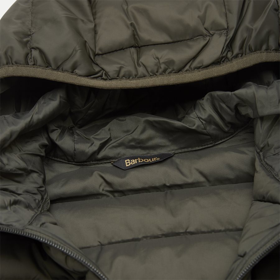 OUSTON - Ouston Hooded Quilt Jacket - Jakker - Regular - OLIVEN - 5