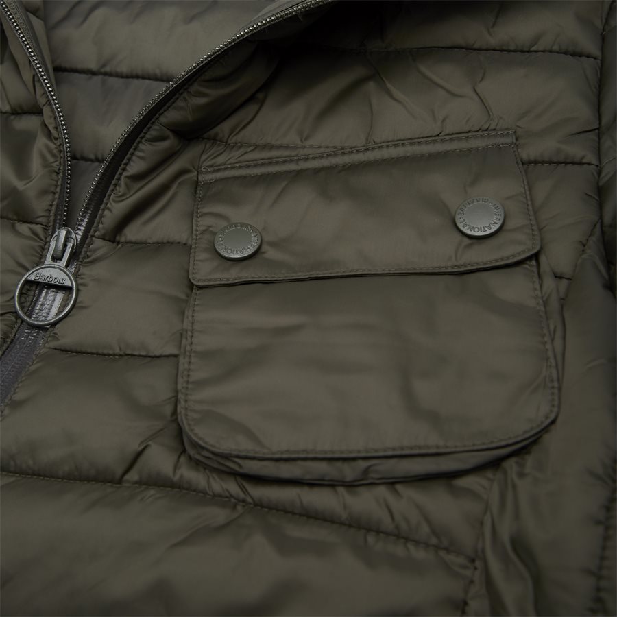 OUSTON - Ouston Hooded Quilt Jacket - Jakker - Regular - OLIVEN - 8