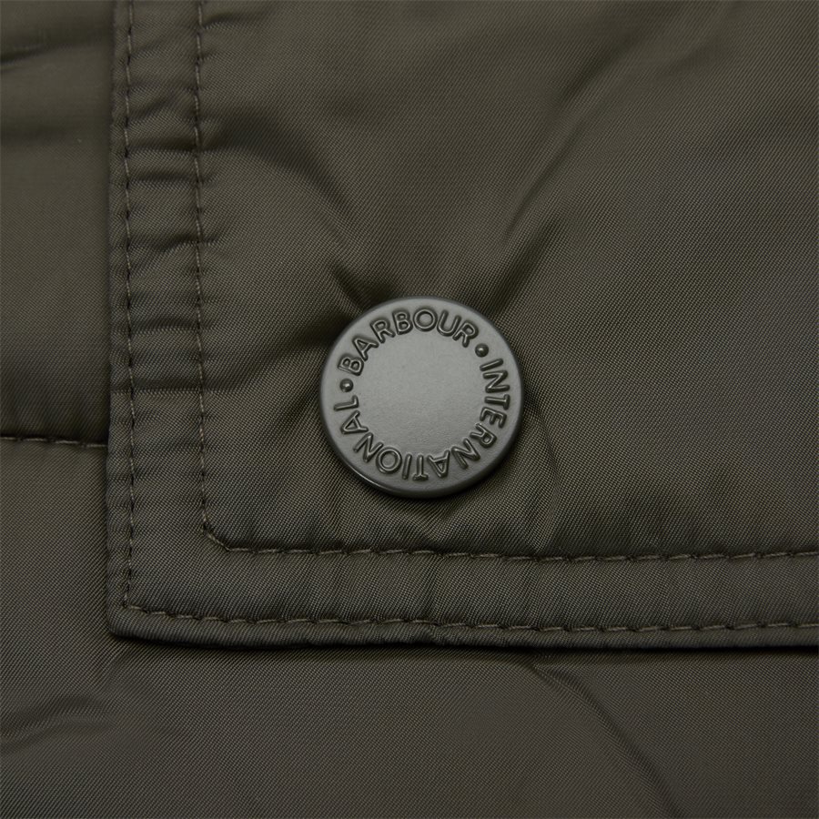 OUSTON - Ouston Hooded Quilt Jacket - Jakker - Regular - OLIVEN - 10