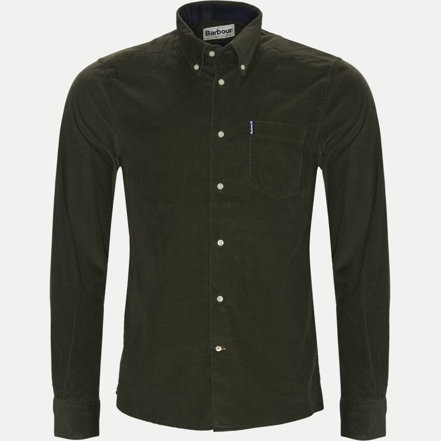 CORD1 TAIL - Cord1 Tail Shirt - Skjorter - Tailored fit - ARMY - 1