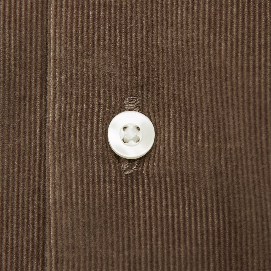 CORD1 TAIL - Cord1 Tail Shirt - Skjorter - Tailored fit - BRUN - 3