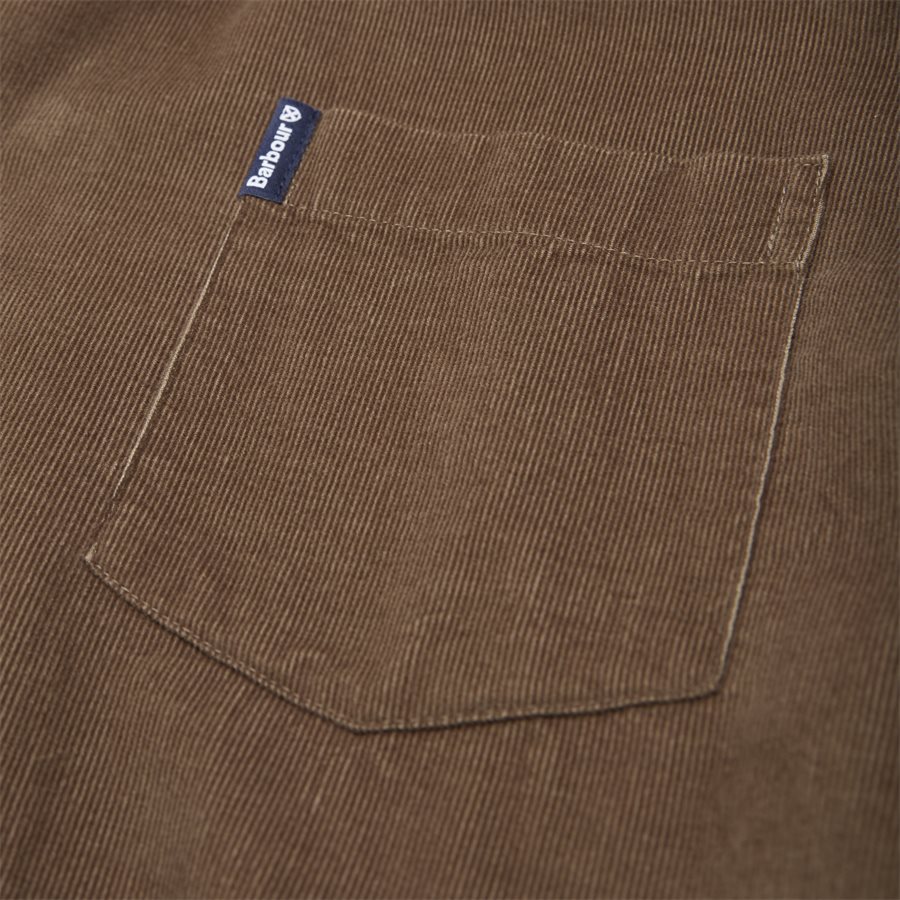CORD1 TAIL - Cord1 Tail Shirt - Skjorter - Tailored fit - BRUN - 5