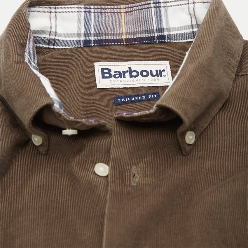Barbour Shirts CORD1 TAIL BRUN