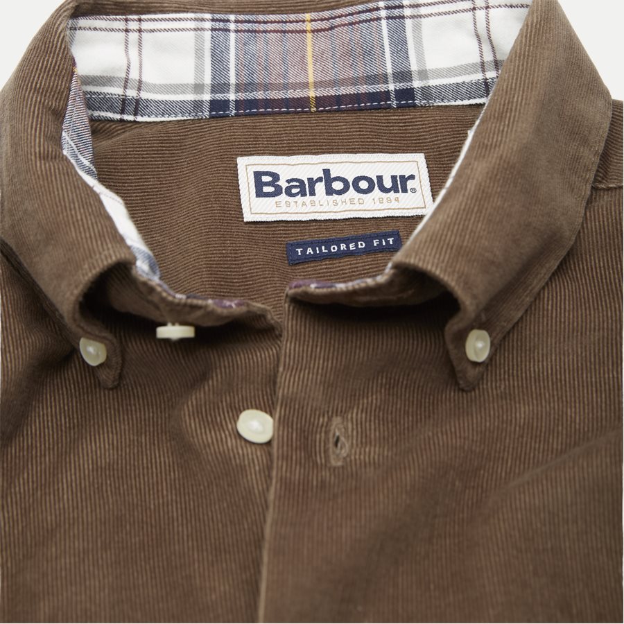 CORD1 TAIL - Cord1 Tail Shirt - Skjorter - Tailored fit - BRUN - 6