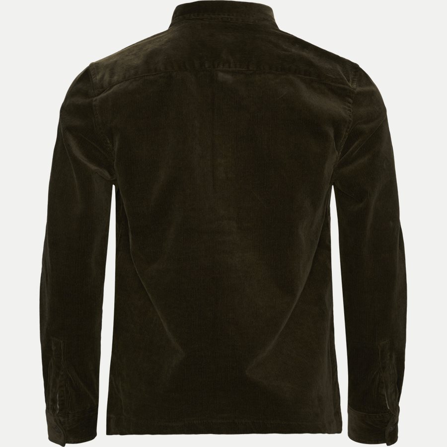 CORD OVERSHIRT - Cord Overshirt - Skjorter - Regular - OLIVEN - 2
