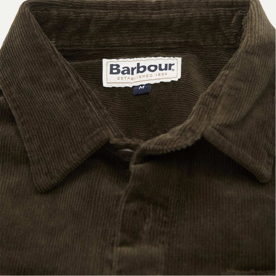 CORD OVERSHIRT - Cord Overshirt - Skjorter - Regular - OLIVEN - 3