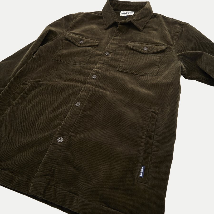CORD OVERSHIRT - Cord Overshirt - Skjorter - Regular - OLIVEN - 4