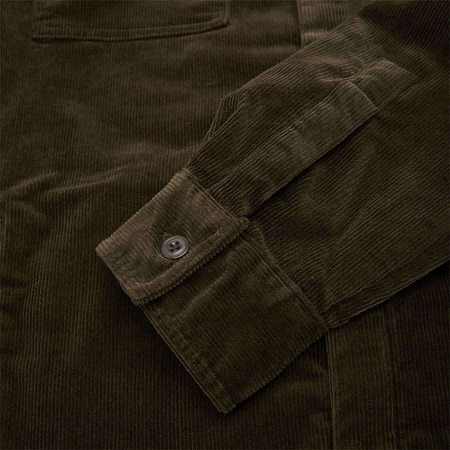 CORD OVERSHIRT - Cord Overshirt - Skjorter - Regular - OLIVEN - 6