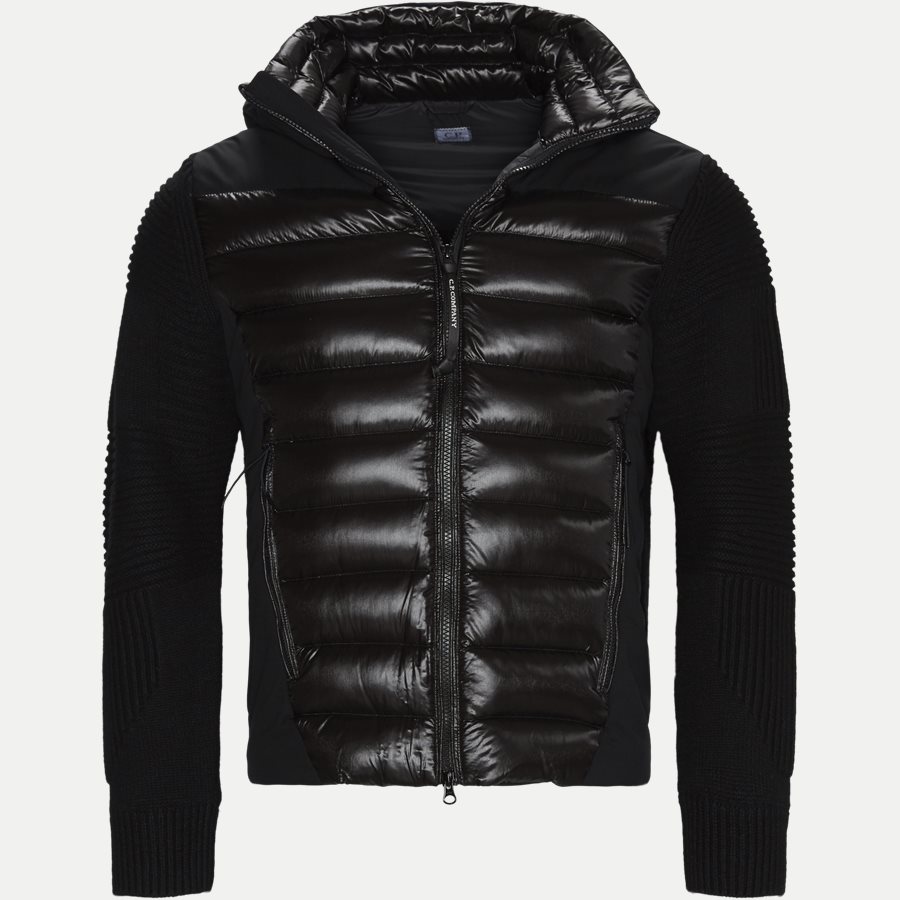 KN166A 004306M - Goggle Down Jacket - Strik - Regular - SORT - 4