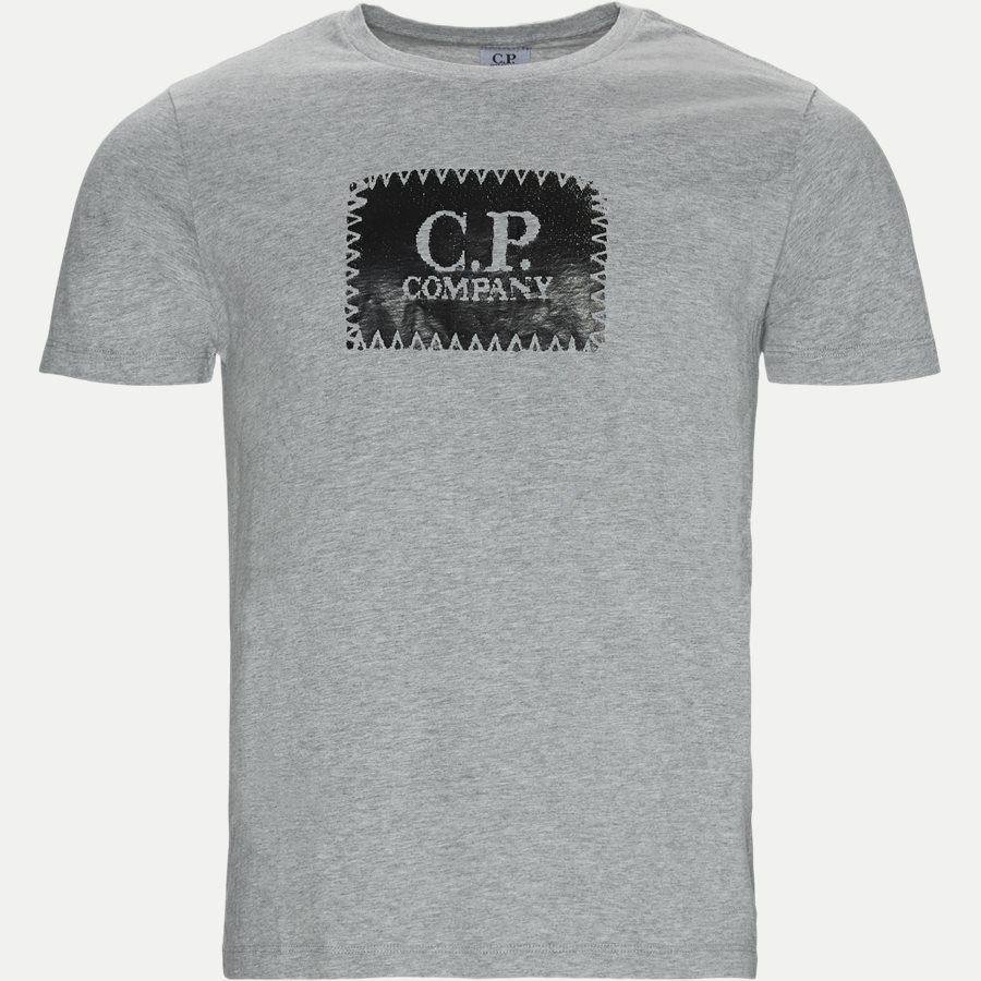 TS099A 005100W - Short Sleeve Jersey T-shirt - T-shirts - Regular - GRÅ - 1