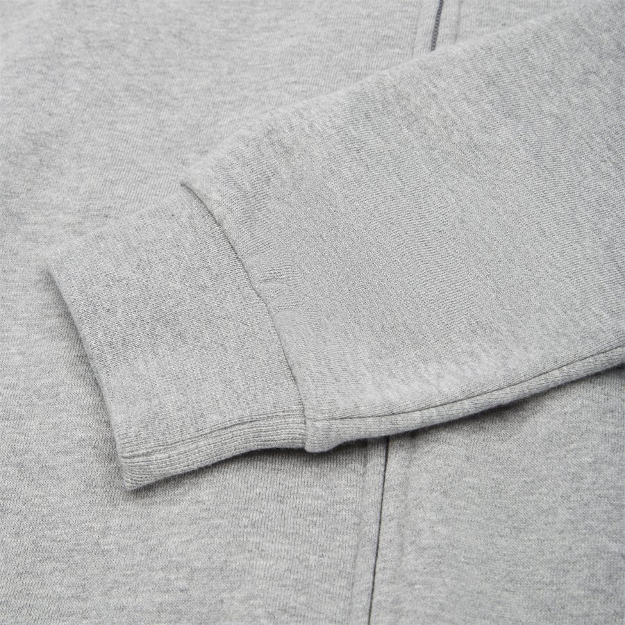 PJ07Z 6GPV57 VR. 43 - Logo Zip Sweatshirt - Sweatshirts - Regular - GRÅ - 6