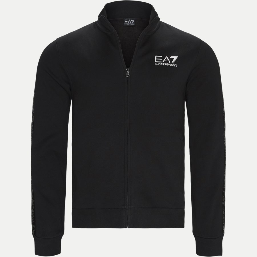 PJ07Z 3GPM31 - Logoband Zip Sweatshirt - Sweatshirts - Regular - SORT - 1