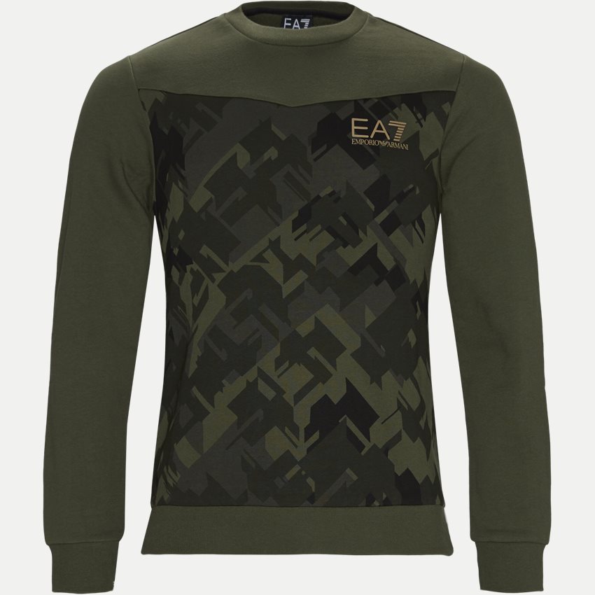 EA7 Sweatshirts PJ07Z 6GPM65 ARMY