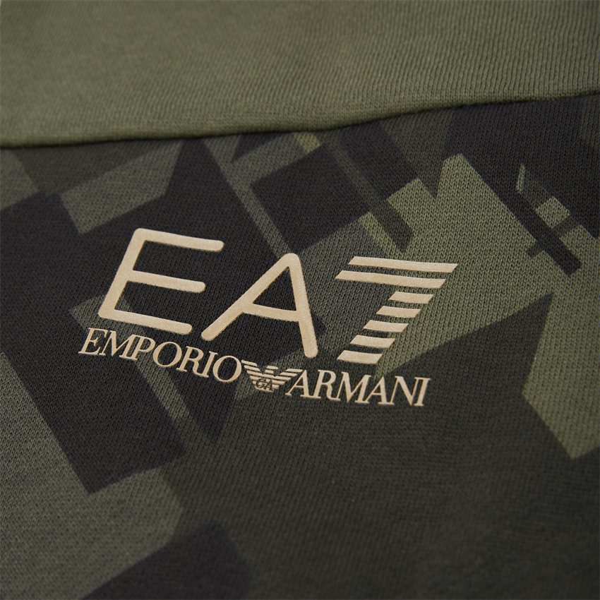 EA7 Sweatshirts PJ07Z 6GPM65 ARMY