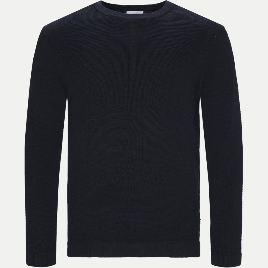 JULIAN 6194 - Julian Crewneck Knit - Strik - Regular - NAVY - 1