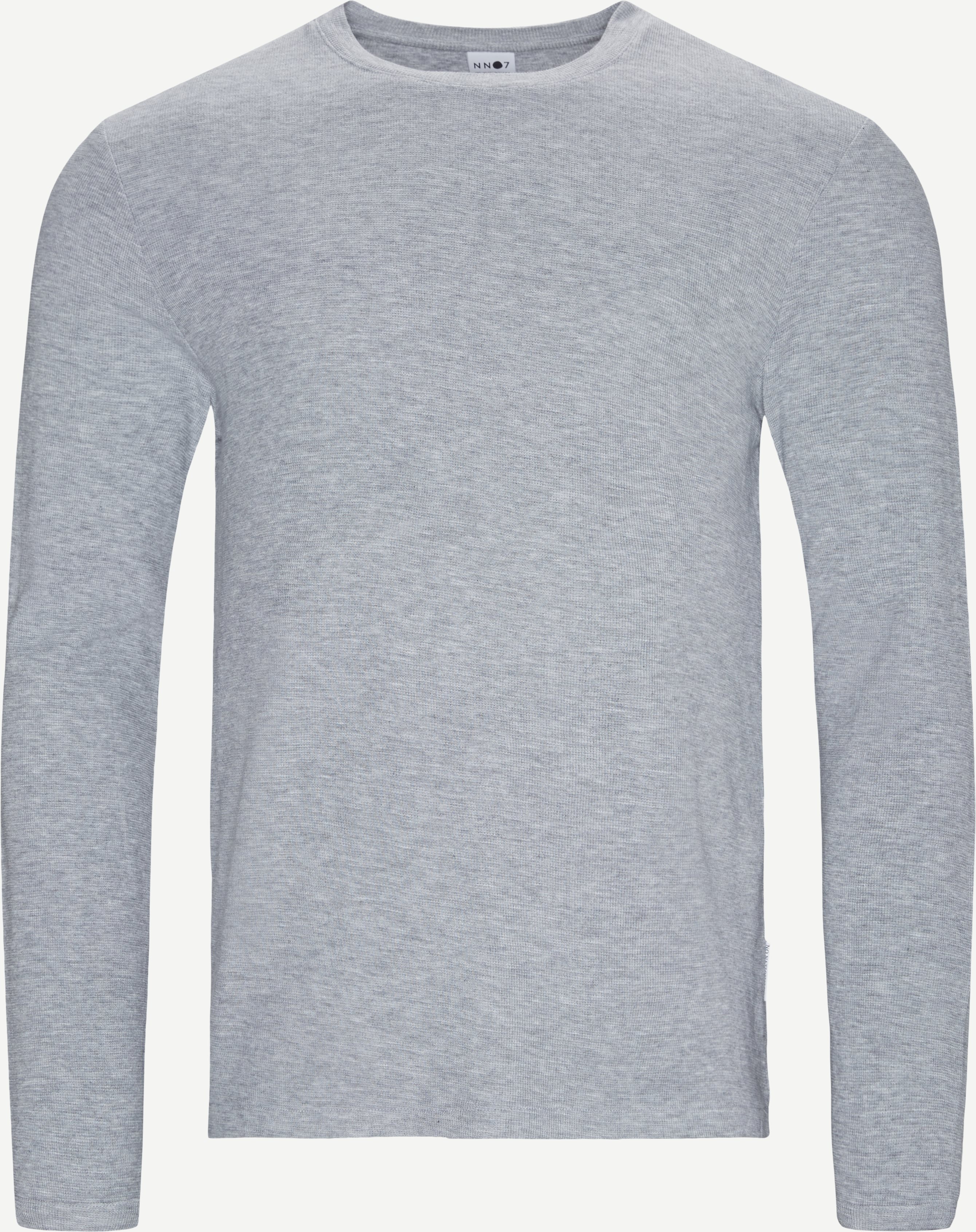 Clive Langarmshirt - T-Shirts - Regular fit - Grau