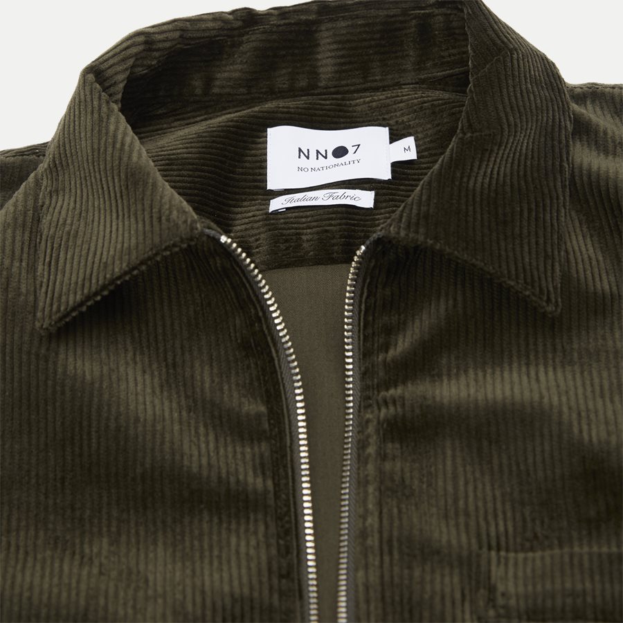 1322 ZIP SHIRT - Zip Shirt - Blazer - Regular - ARMY - 3