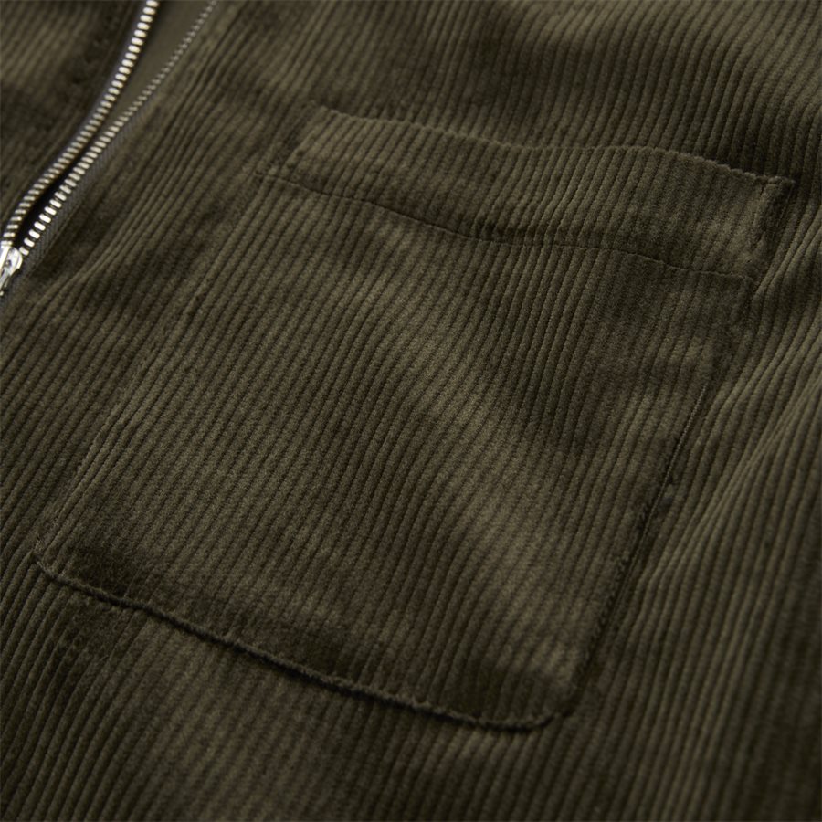 1322 ZIP SHIRT - Zip Shirt - Blazer - Regular - ARMY - 5