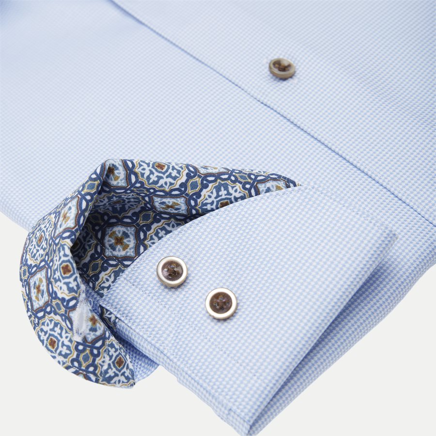 2247 784901/684901 - Twofold Super Cotton Skjorte - Skjorter - BLÅ - 4