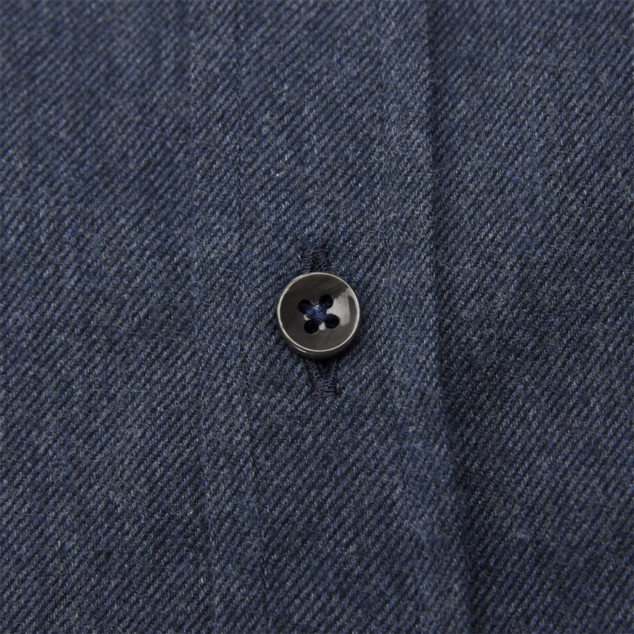 7635 784261/684261 - 7635 Twofold Super Cotton Skjorte - Skjorter - NAVY - 4
