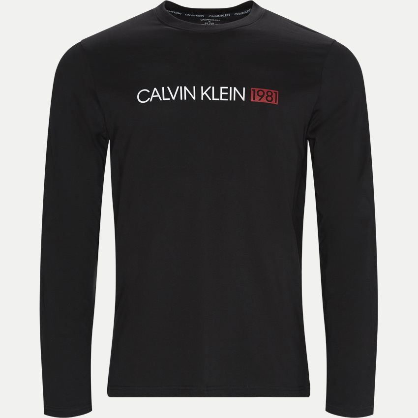 Calvin Klein T-shirts 000NM1905E LS CREW NECK SORT