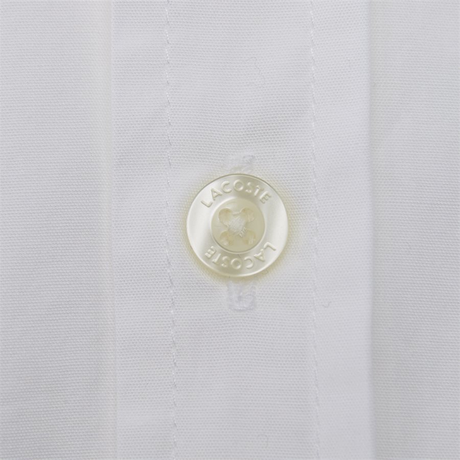 CH5816 - Stretch Cotton Poplin Shirt - Skjorter - Slim - HVID - 4