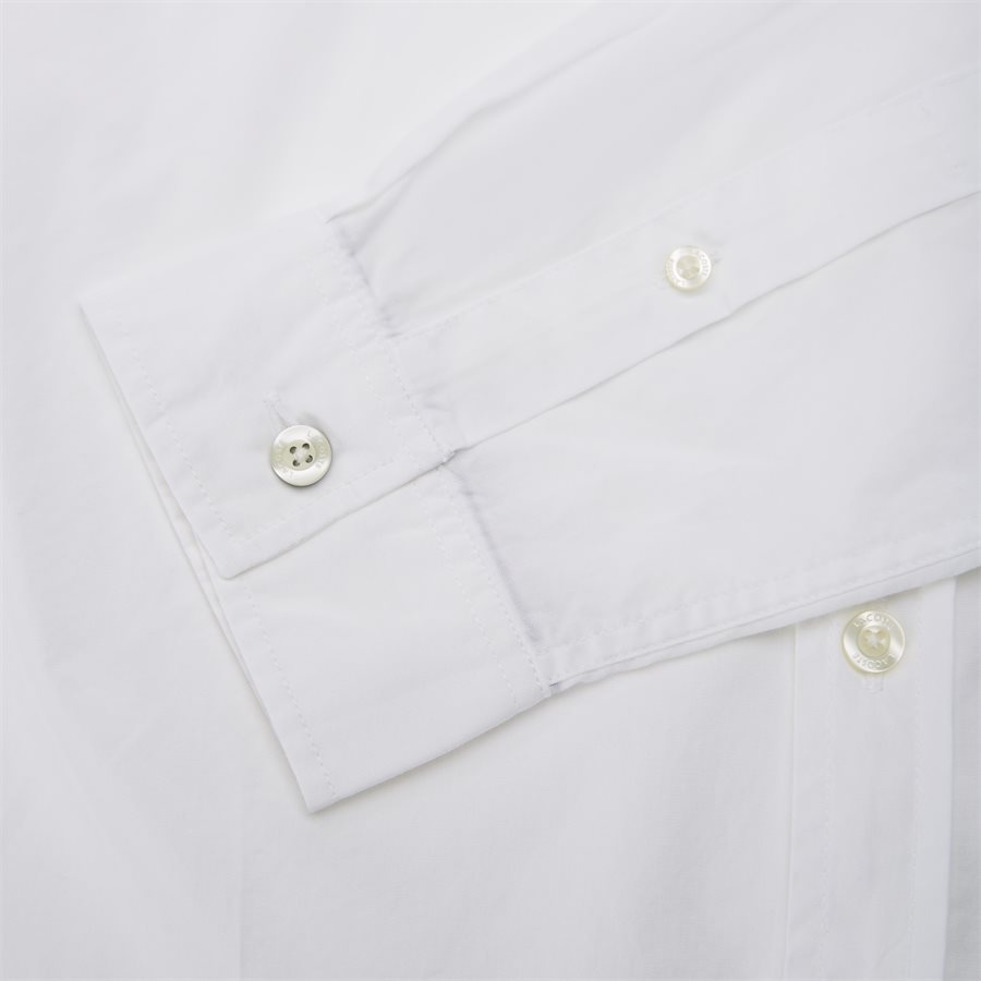 CH5816 - Stretch Cotton Poplin Shirt - Skjorter - Slim - HVID - 5