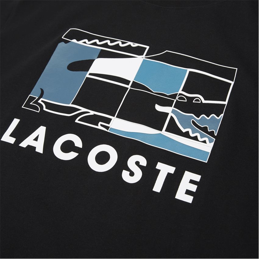 Lacoste T-shirts TH8425 SORT
