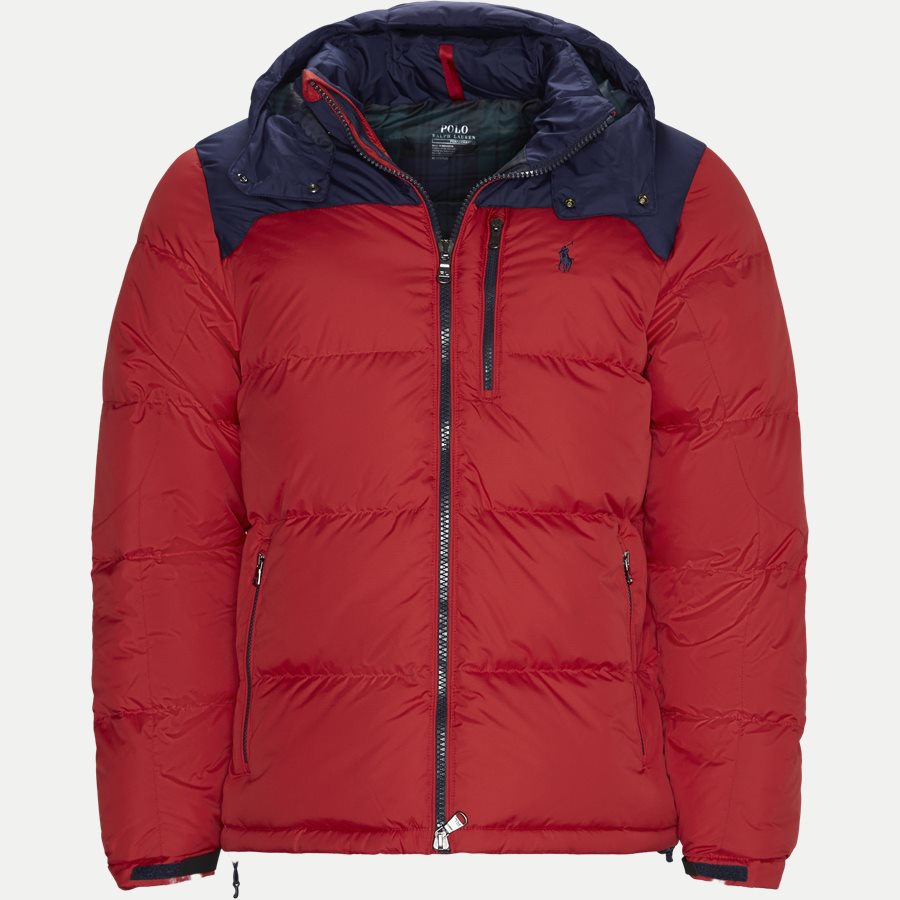 710758733 - Down Jacket - Jakker - Regular - RØD - 1