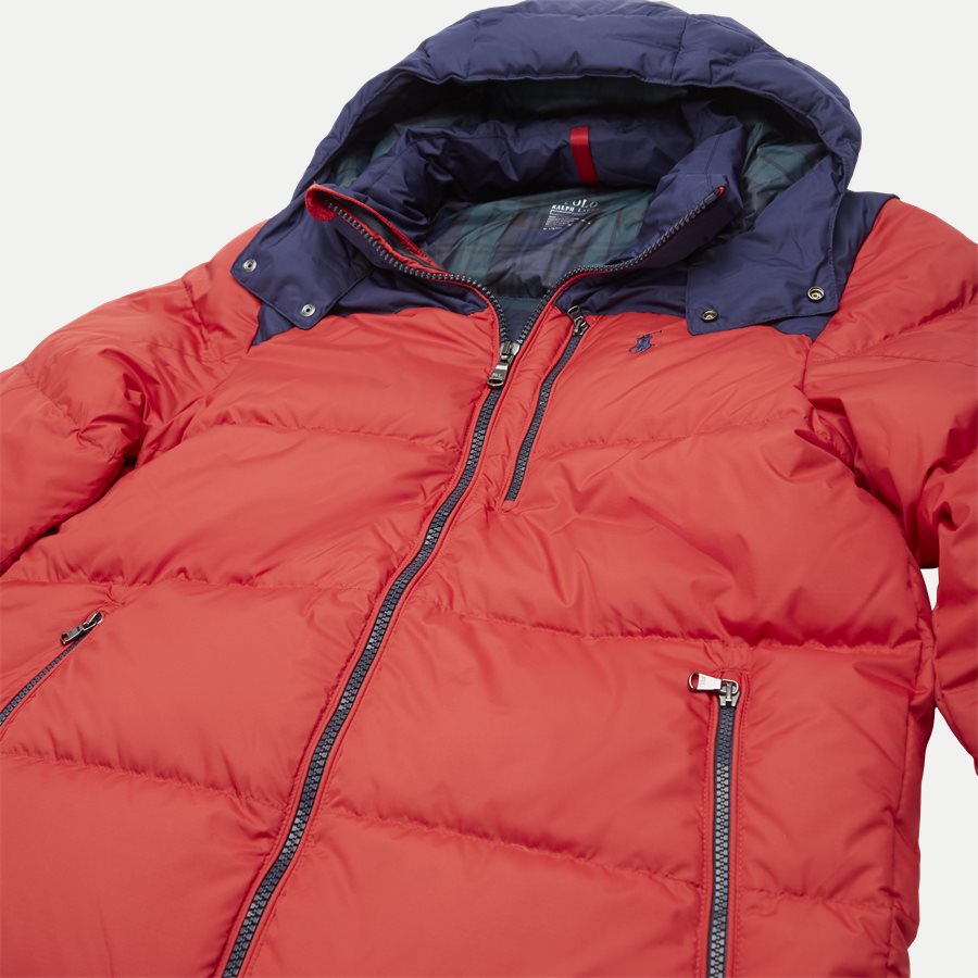 710758733 - Down Jacket - Jakker - Regular - RØD - 7