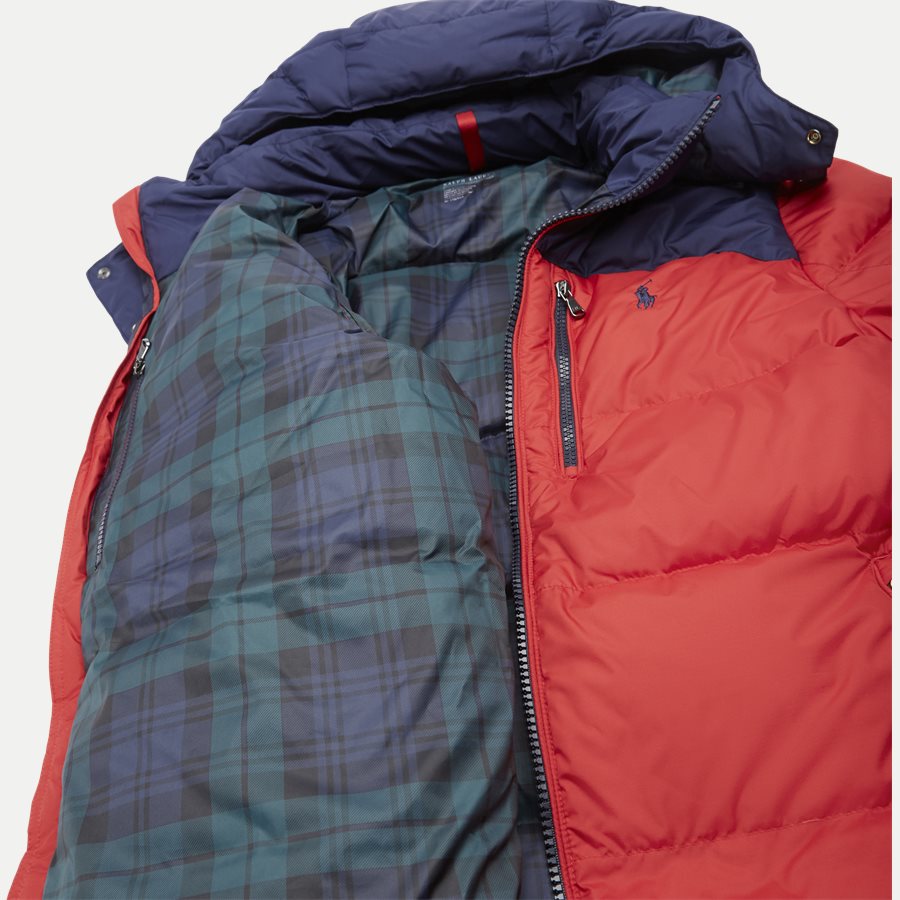 710758733 - Down Jacket - Jakker - Regular - RØD - 10