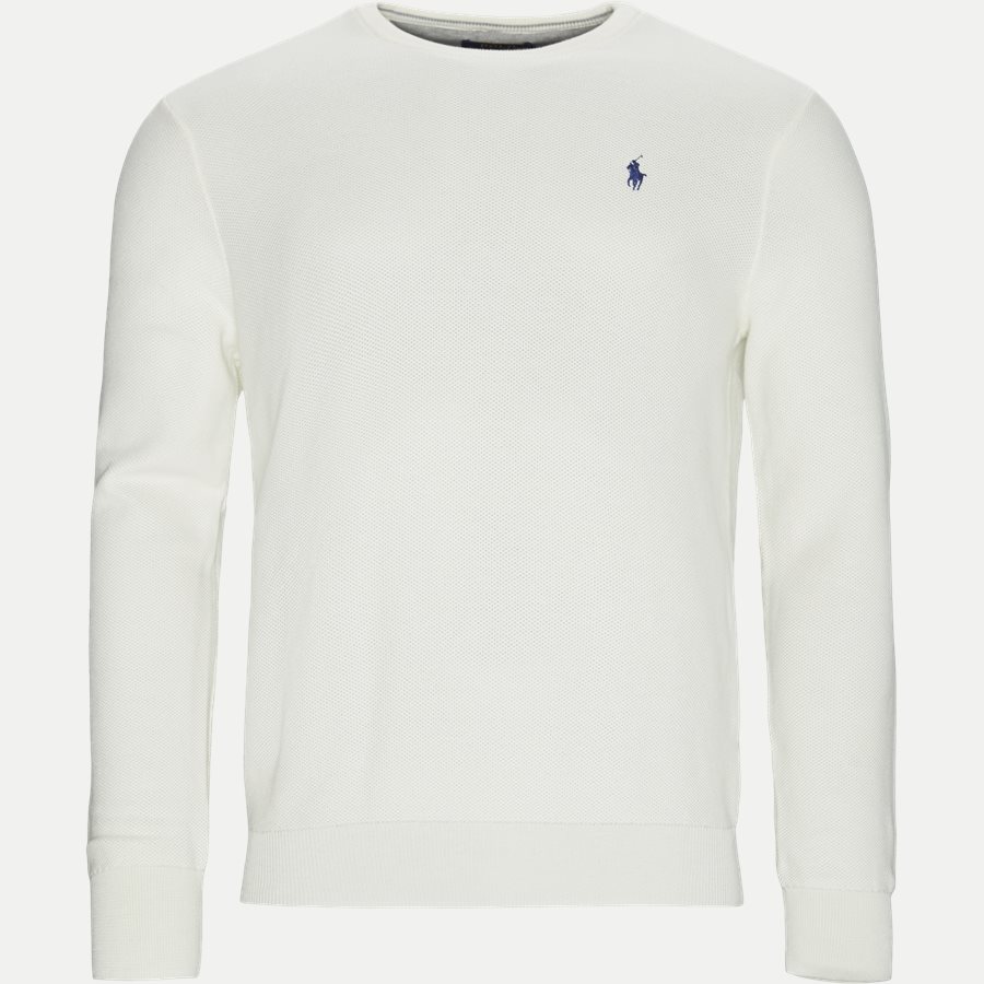 710680593 - Crewneck Knitted Jumper - Strik - Regular - HVID - 1