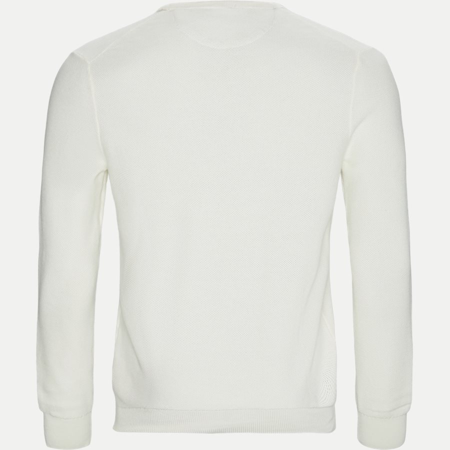 710680593 - Crewneck Knitted Jumper - Strik - Regular - HVID - 2