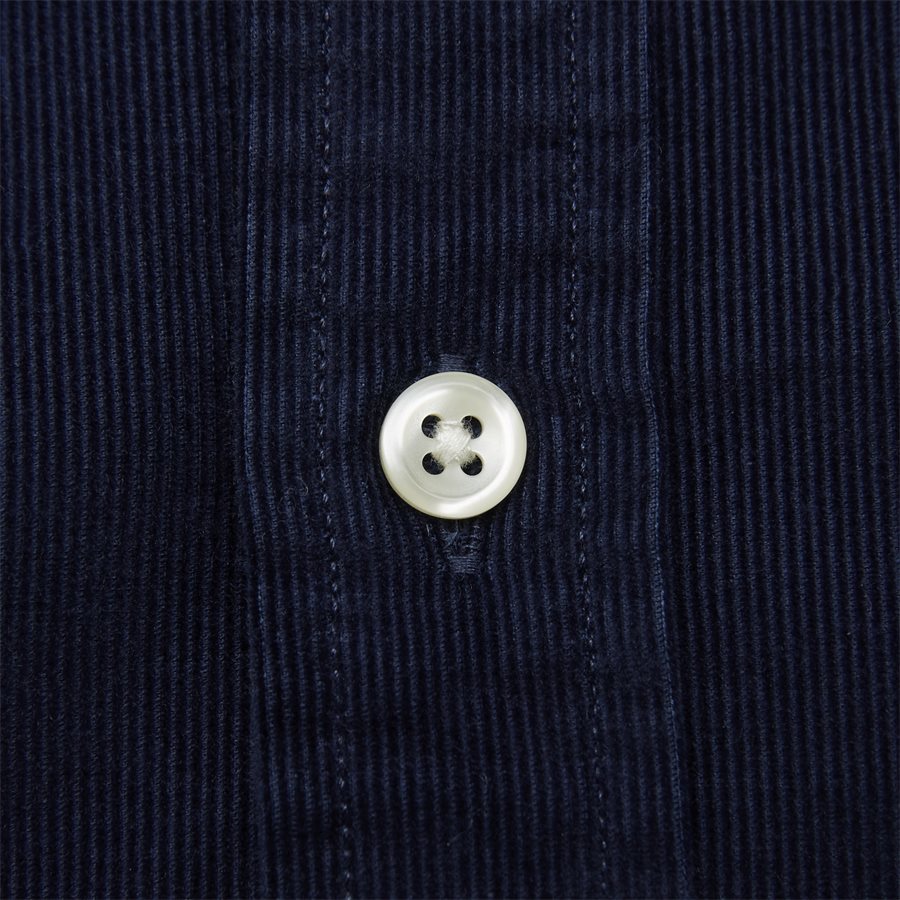 710767119 - Corduroy Button-Down Shirt - Skjorter - Slim - NAVY - 6