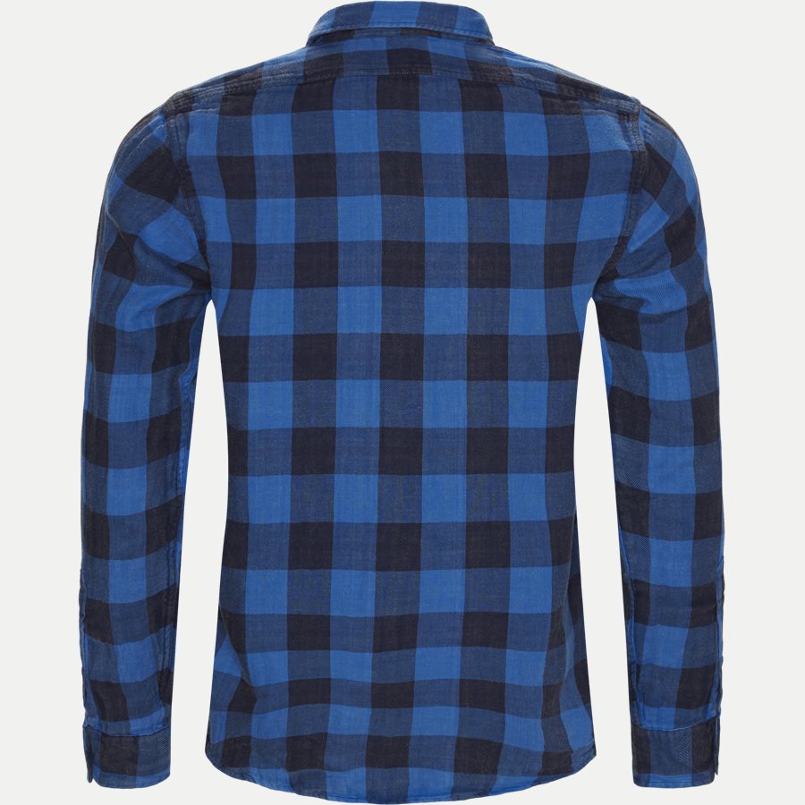 710761514 - Cotton Shirt - Skjorter - Regular - BLÅ - 2