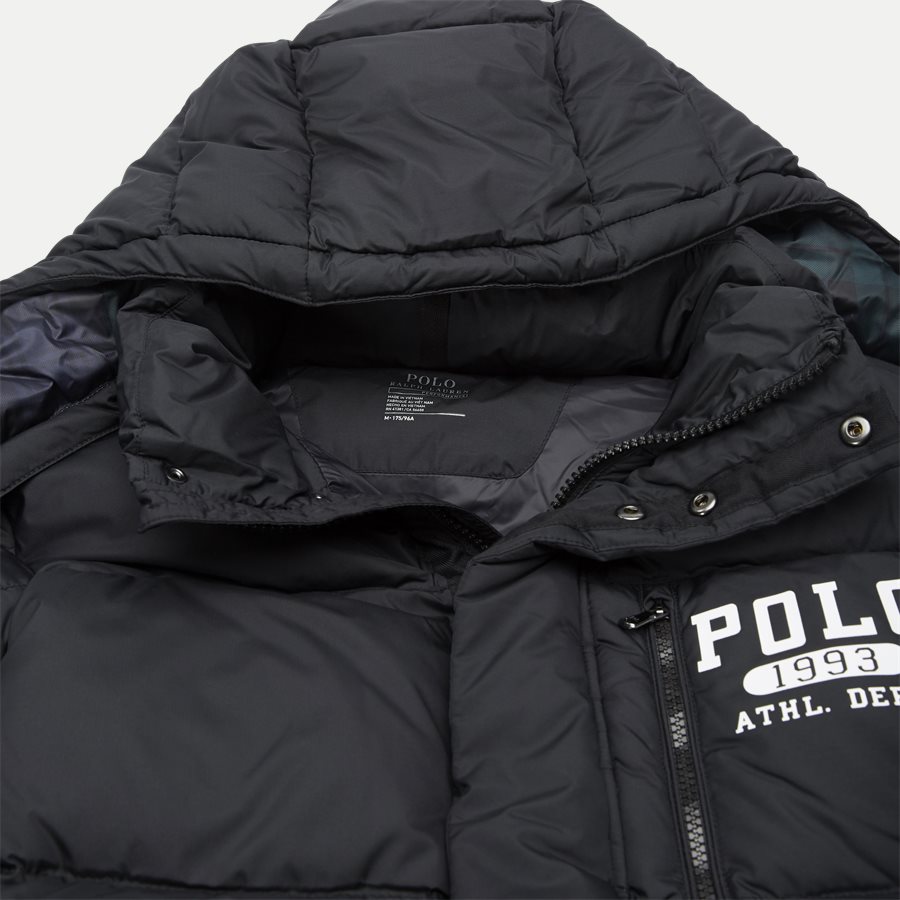 710756881 - Long Down Jacket - Jakker - Regular - SORT - 6