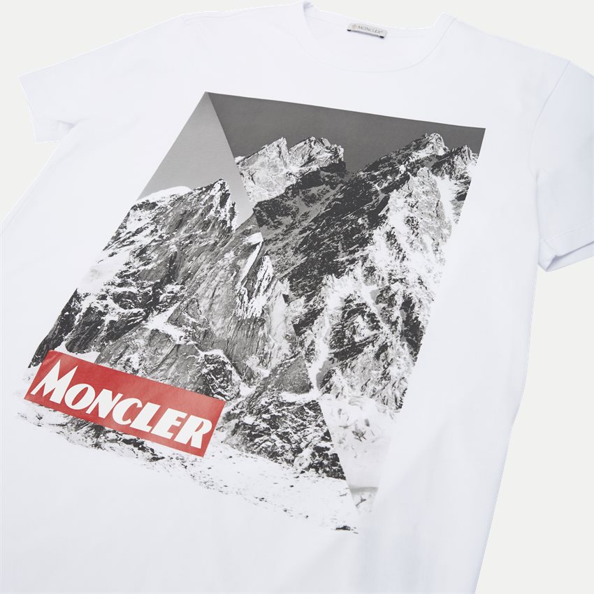 Moncler T-shirts 80483 8390T HVID