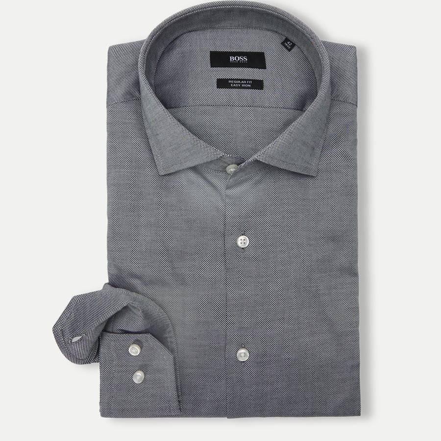 50415630 GORDON - Gordon Skjorte - Skjorter - Regular - SORT - 1