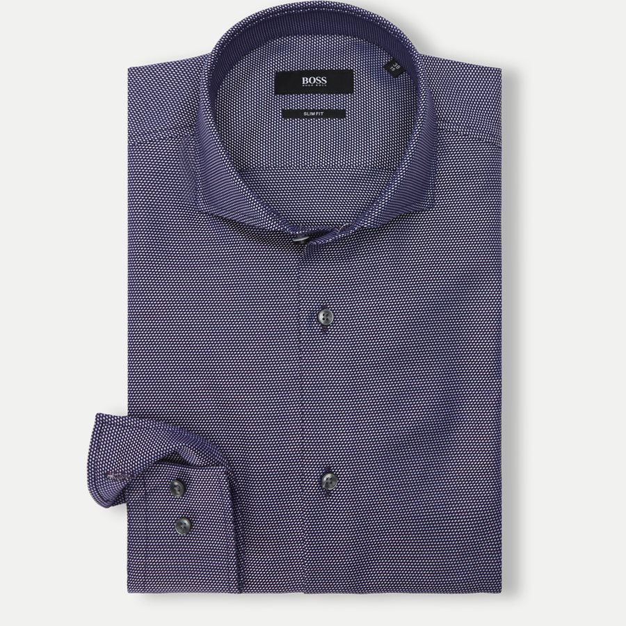 50416092 JASON - Jason Skjorte - Skjorter - Slim - NAVY - 1