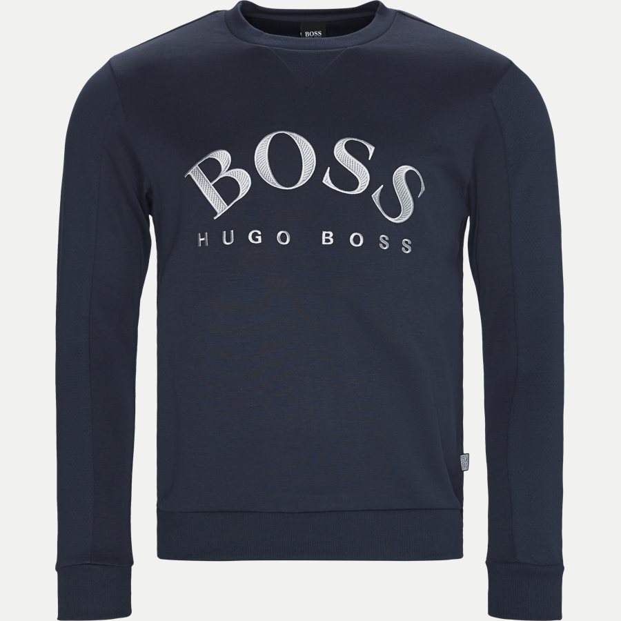 50410278 SALBO - Salbo Crew Neck Sweatshirt - Sweatshirts - Regular - NAVY/SØLV - 1