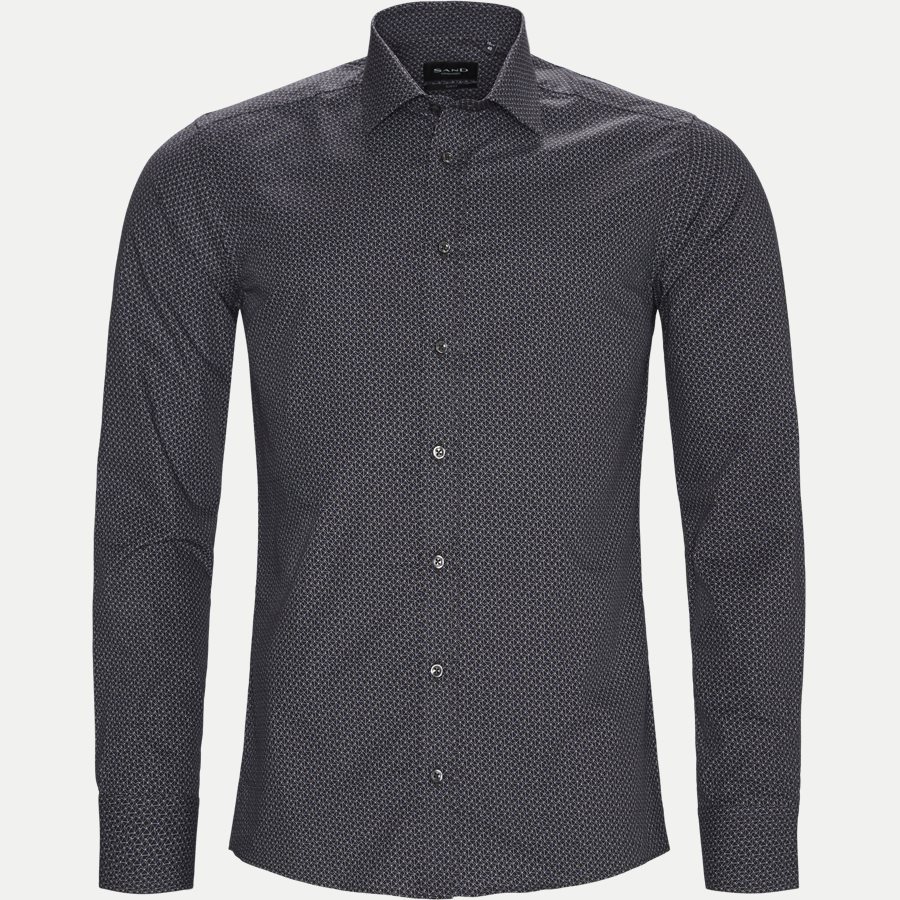 8215 IVER/STATE N - 8215 Iver/State N Trim Skjorte - Skjorter - NAVY - 1