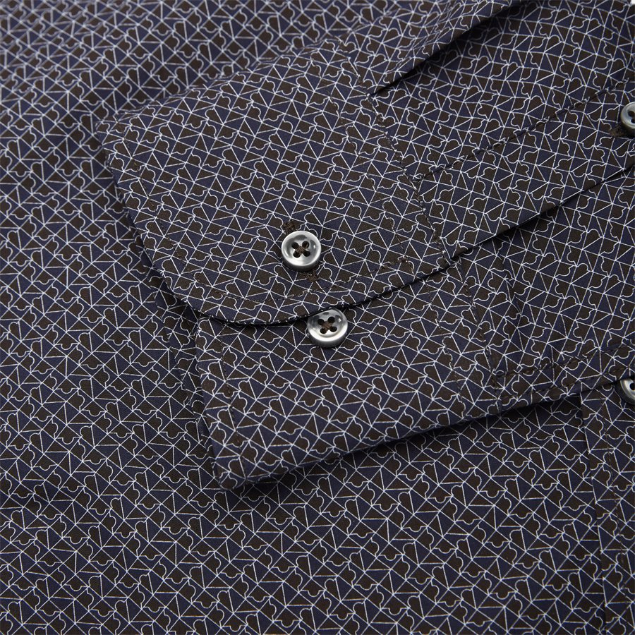 8215 IVER/STATE N - 8215 Iver/State N Trim Skjorte - Skjorter - NAVY - 6