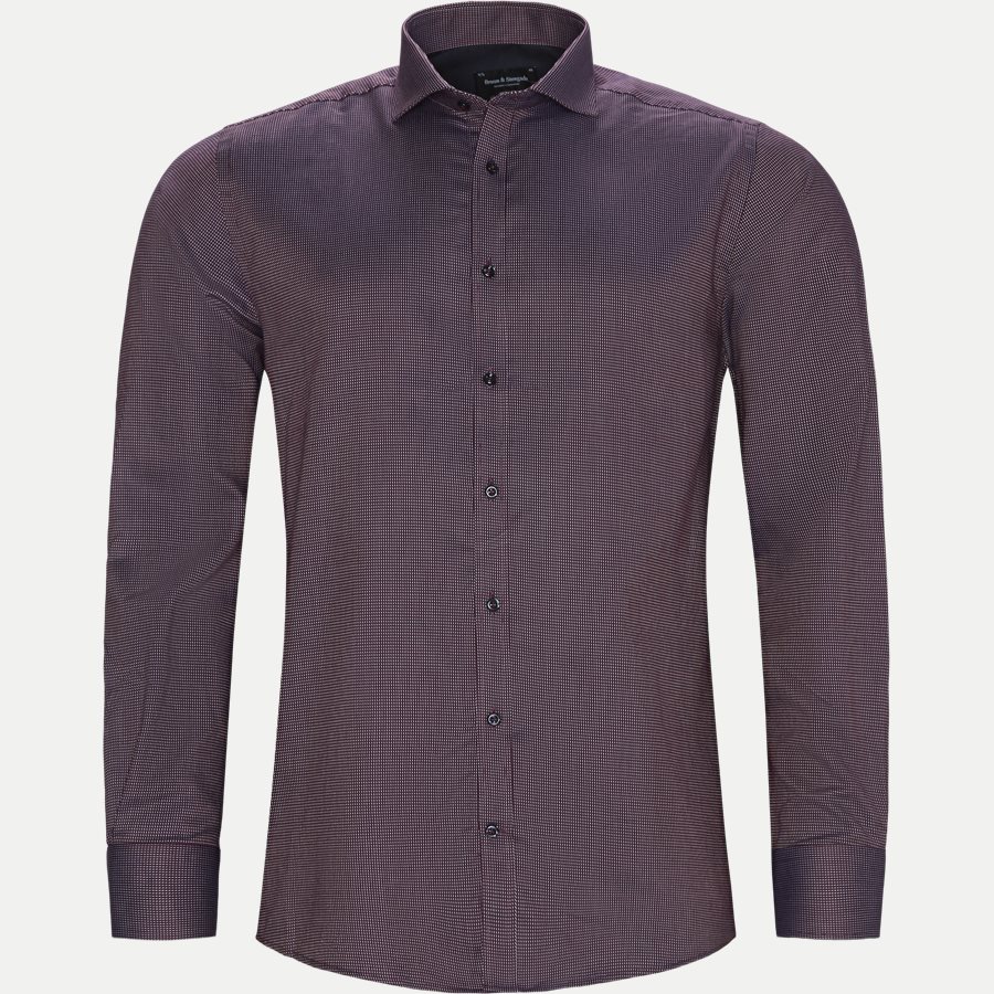 VINICIUS - Vinicius Skjorte - Skjorter - Modern fit - BORDEAUX - 1