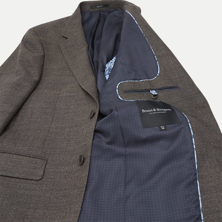 VELCORO SLIM - Blazer - BRUN - 8