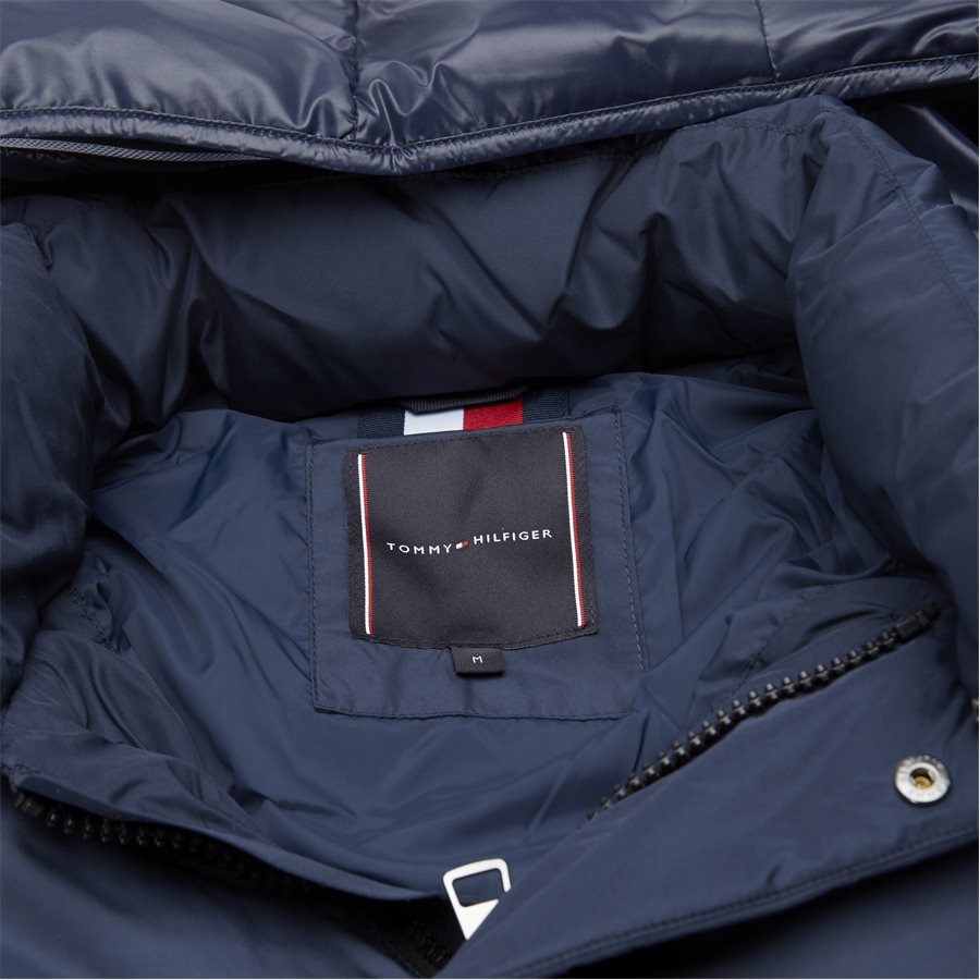 TOMMY HOODED BOMBER - Tommy Hooded Bomber Jacket - Jakker - Regular - NAVY - 3