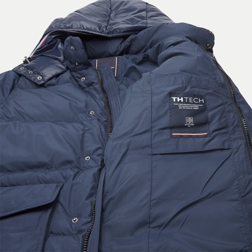 Tommy Hilfiger Jackets TOMMY HOODED BOMBER NAVY