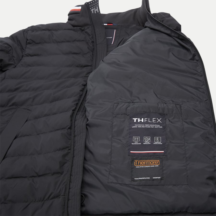 STRETCH QUILTED JACKET - Jakker - SORT - 9